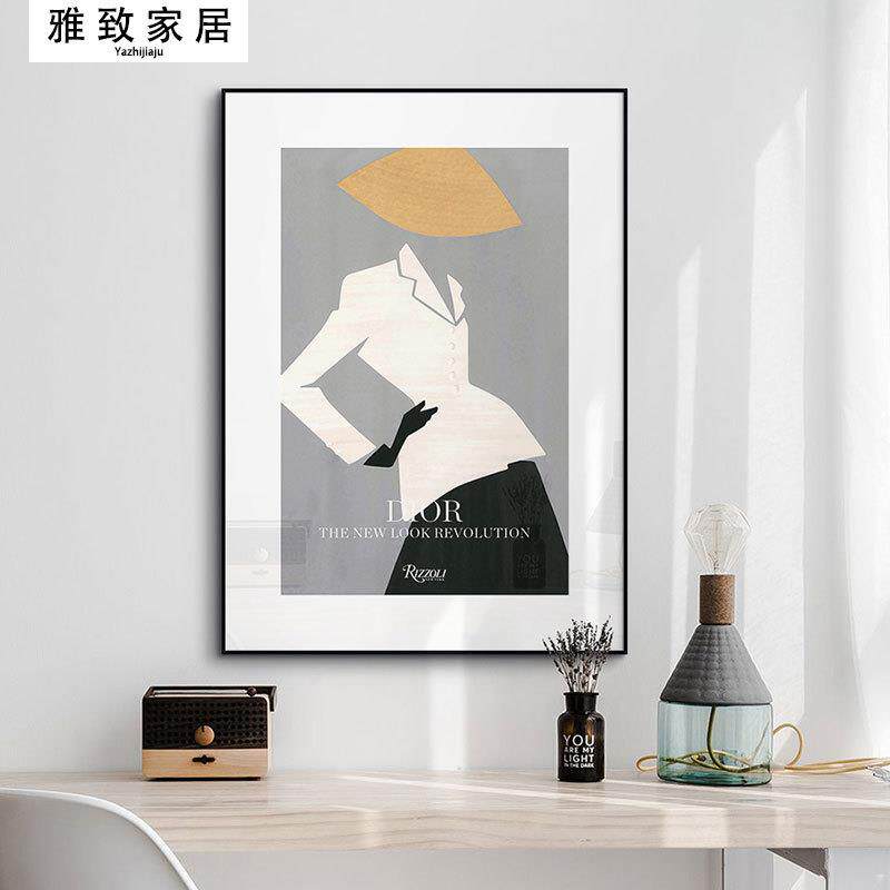 艺术抽象装饰画现代简约美女轻奢其它配件