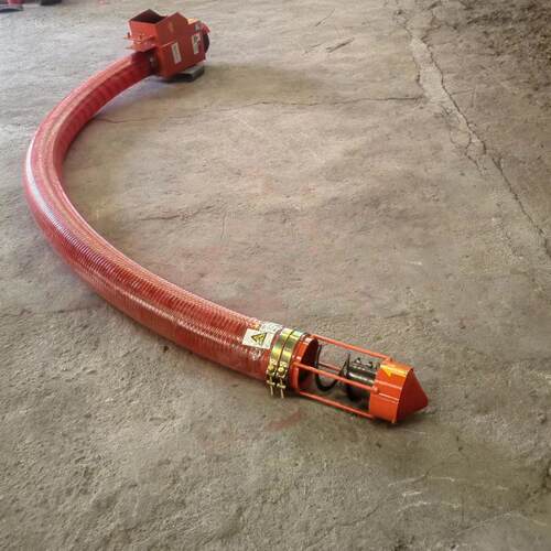 玉米水稻装车输送机 电动小型软管抽粮机软管吸沙机