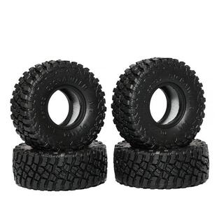 DJ攀爬车RC 1寸高粘胎皮 轮胎 四支雨林胎 DJ-1124 55*22MM SCX24