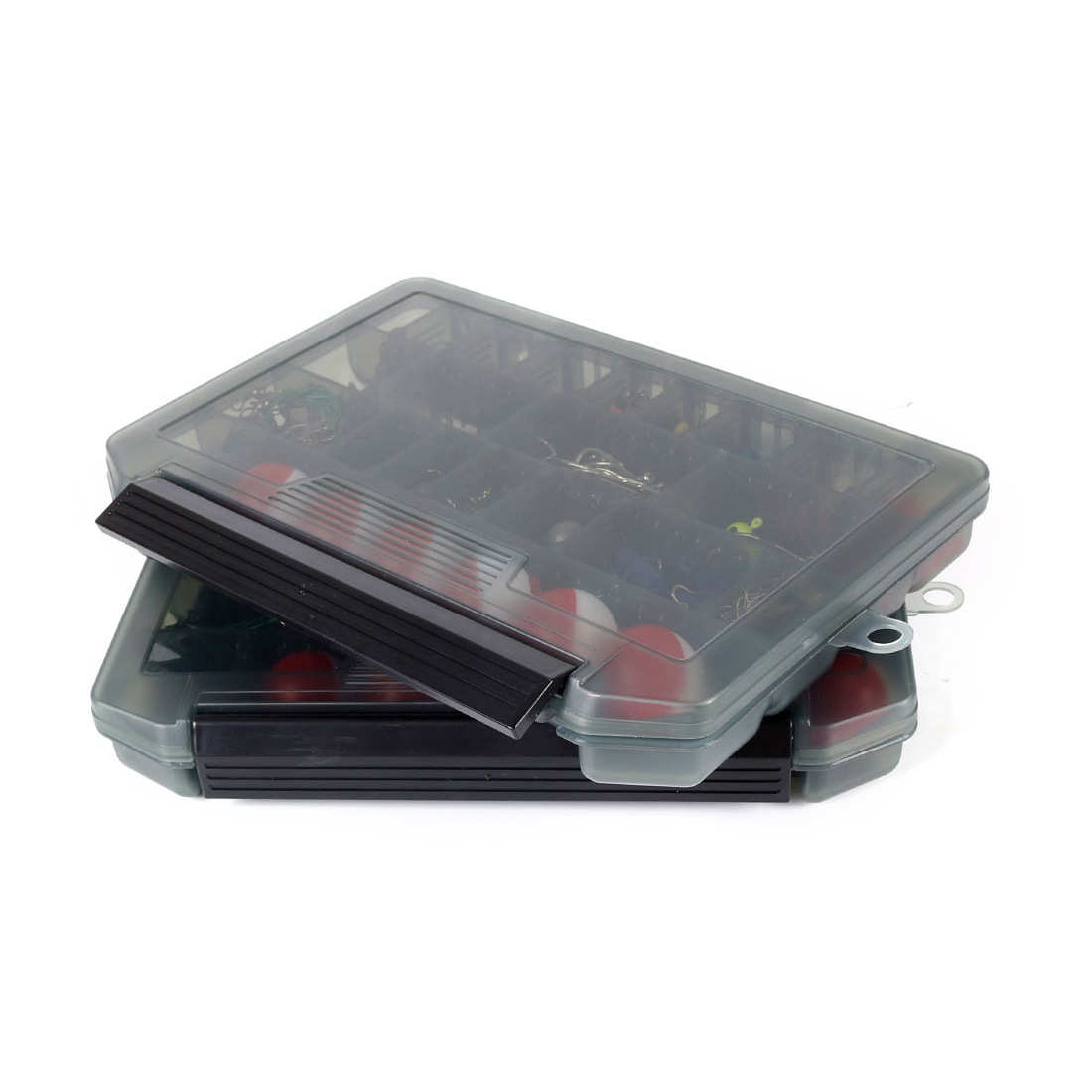 热卖 228件钓鱼小配件套装球形浮漂路亚海钓矶钓转环曲柄钩