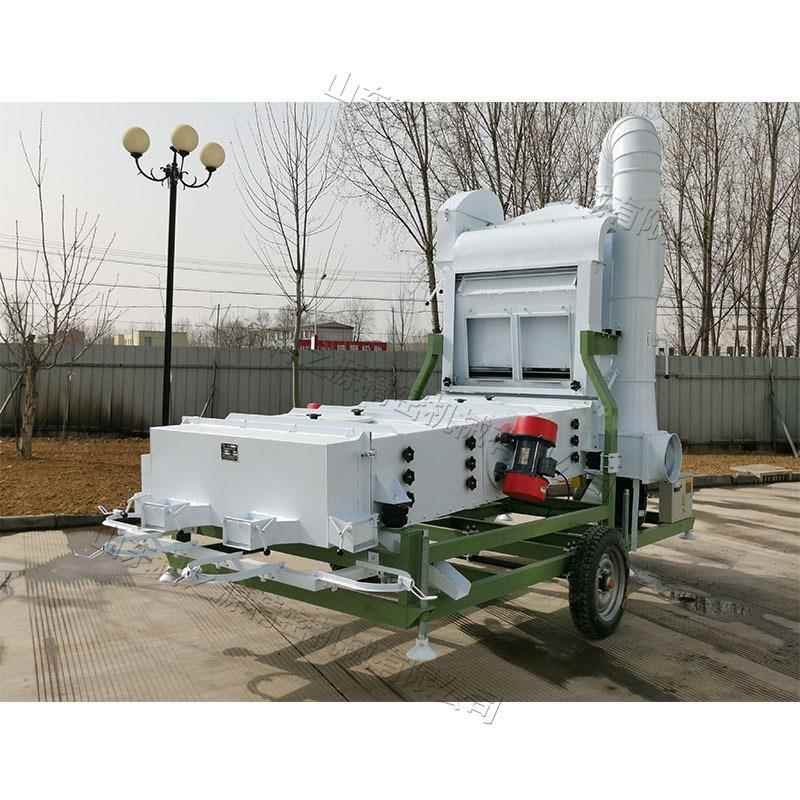 玉米蔬菜子精机 立式空筛清5XZC-15B选机 移动气式粮种食去杂选加