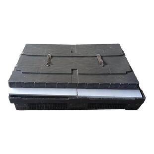 厚塑卡板箱折叠周料箱1200x800x58转5叉车托盘围加1200x800板箱塑