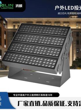 户外亮化工程大功率投射灯LED192W288W支架调节酒店桥梁射灯室外