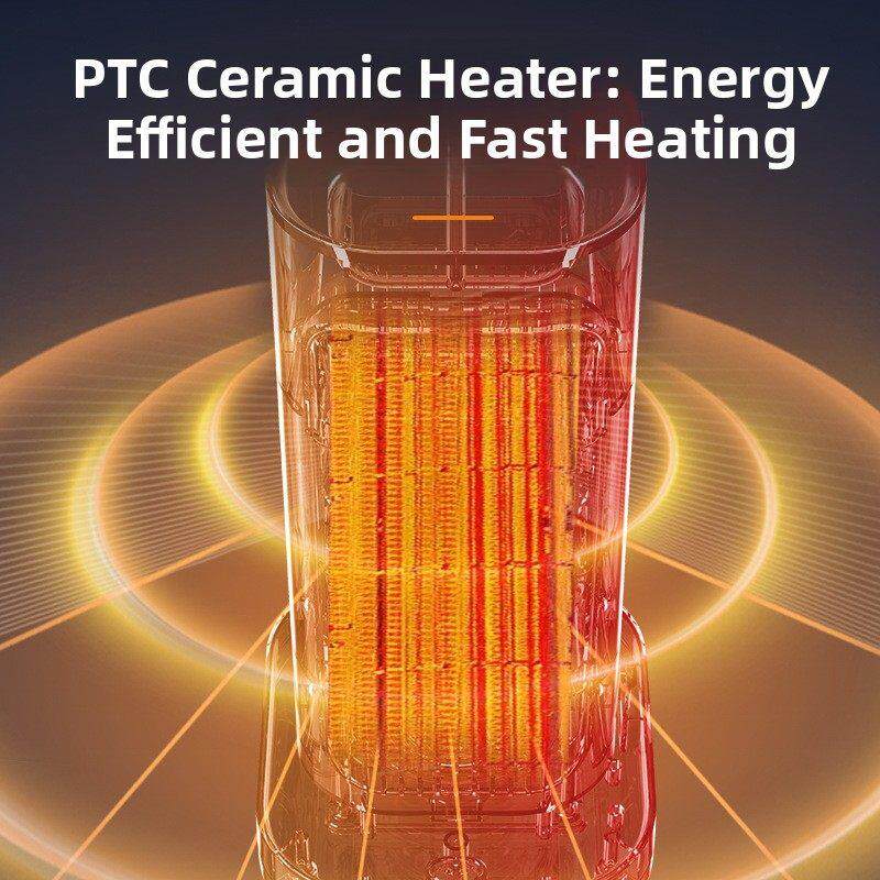 美规110V出口暖风机家用小型取暖办公室桌面学生宿舍小太阳电暖器