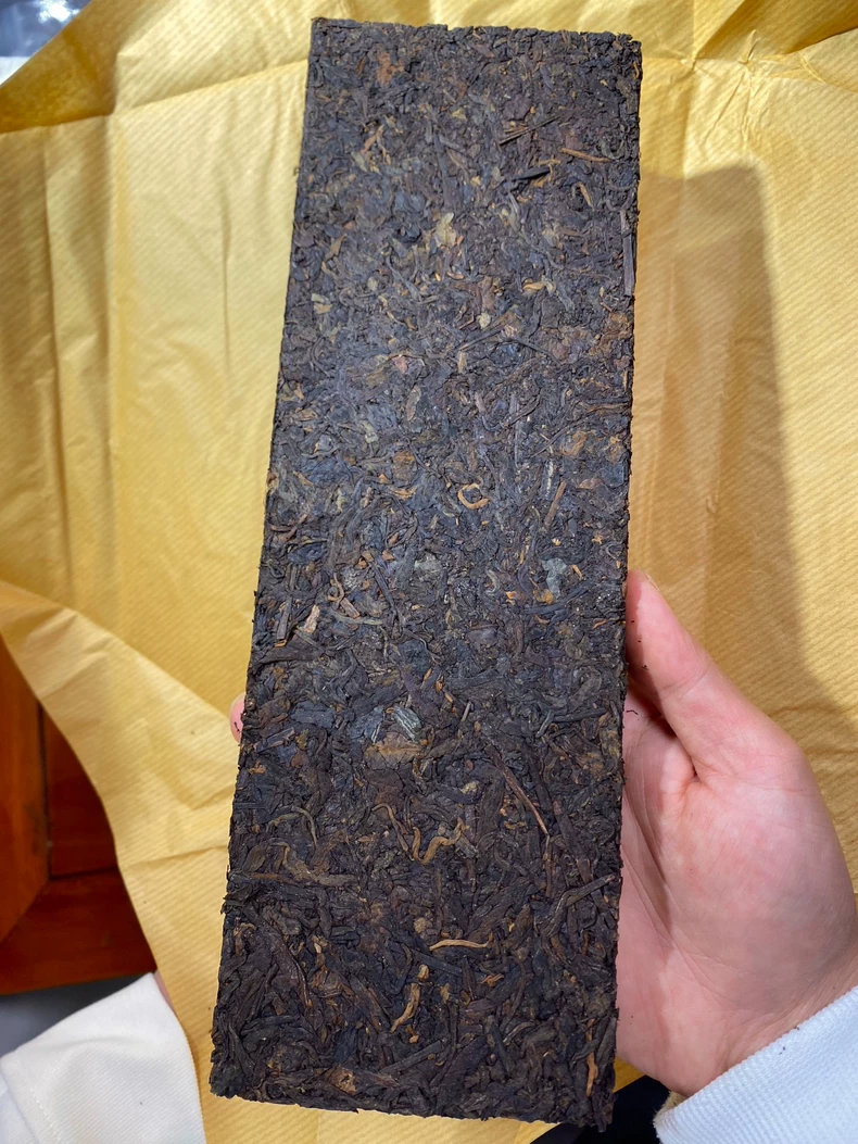 2017年雲南普洱茶茶葉普洱熟普7年存放 普洱茶 BUASHOP普洱老茶
