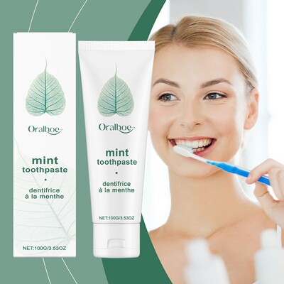 Oralhoe Mint Toothpaste for Daily Gentle Cleaning and Oral H