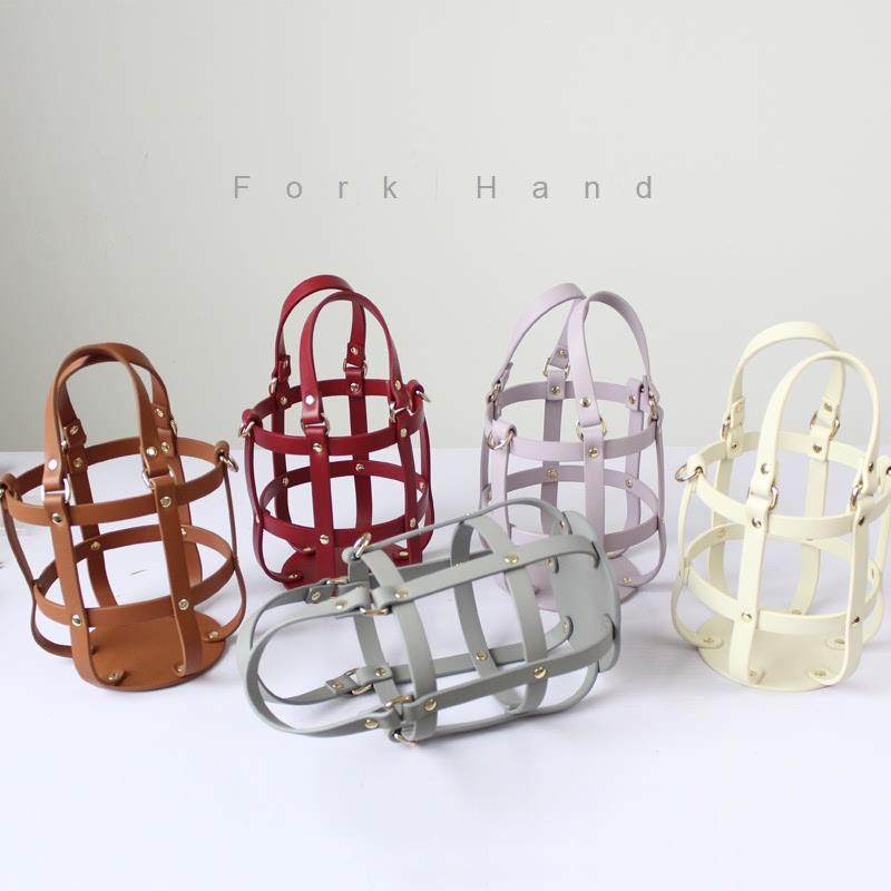 叉子手工新品皮筐子皮笼钩针包配件编织拼布斜背包斜跨配件材料,服饰配件/皮带/帽子/围巾,DIY编织材料包,淘宝优惠券,粉丝福利购,淘宝优惠卷