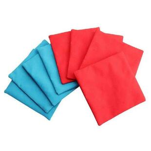 8PCS Cornhole Bean Bags Set Corn Filled Cornhole Cloth Bags