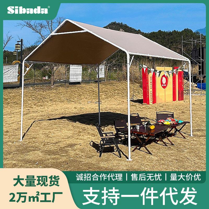 厂家直销户外防雨防晒汽车移动停车篷加厚加固家用车库临时仓库