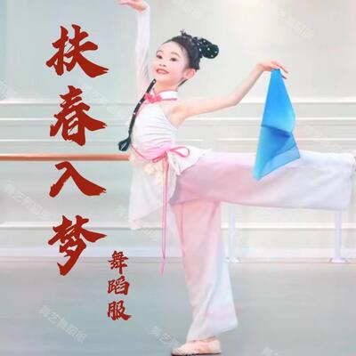 扶春入梦舞蹈服演出服独舞古典舞民族中国风胶州秧歌表演艺考服装