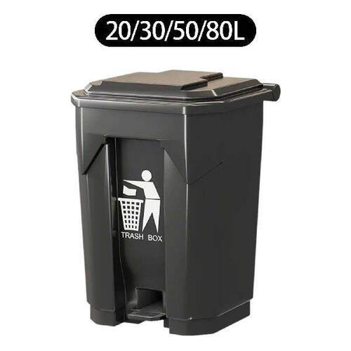 Step on Trash Can Garbage Container Simple with Lid for