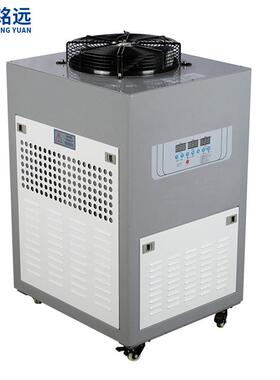 注塑冷水机激光UV冷冻机1.5匹制冷机冰水小1.5p风冷式工业冷水机
