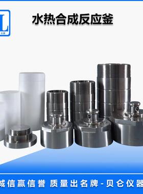 上海贝仑厂家直销200ml水热合成反应釜高压消解罐四氟内胆