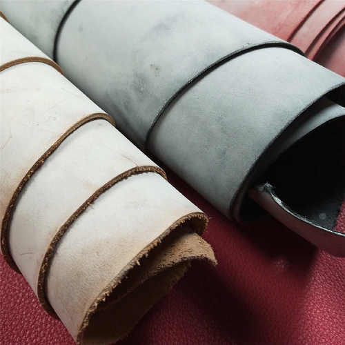 手工diy皮具雾蜡皮皮料 擦蜡皮头层牛皮皮革整张皮子料植鞣革