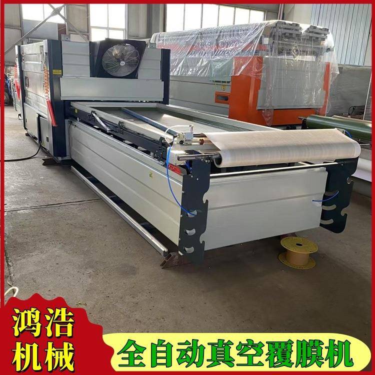 全自动双工位模压门热转印木纹纸覆膜机软硬包皮革墙布吸塑机