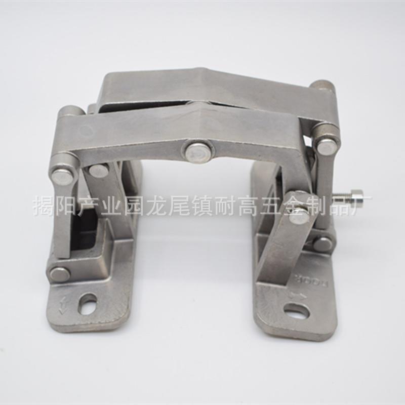 304不锈钢石材管井门铰链干挂大理石瓷砖合页重型门外拉铰链SF200