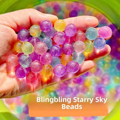 水宝宝吸收水珠水晶海绵宝宝泡沫大珠海洋球龙珠水精灵营养无毒