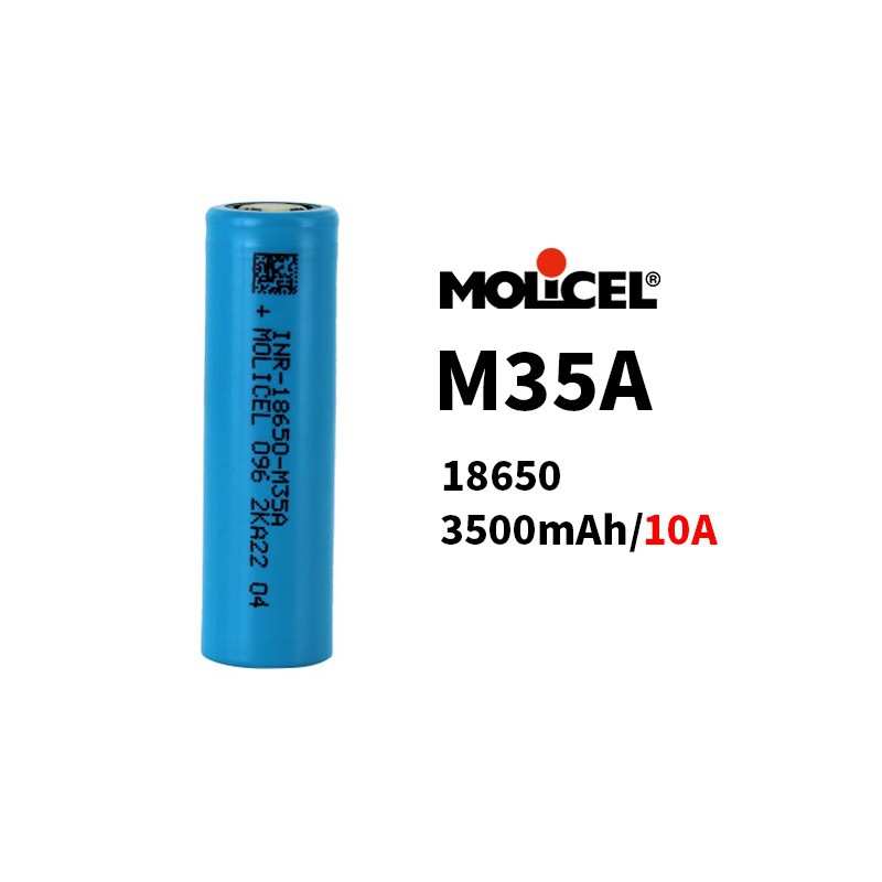 低温台湾魔力 35a品锂离子 芯18650m35a3500mah电molicela原装