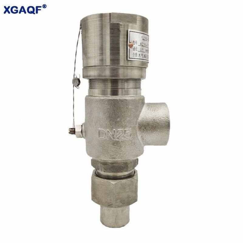 XGAQF安全阀304不锈钢弹簧微启式不锈钢A21W-16PDN25
