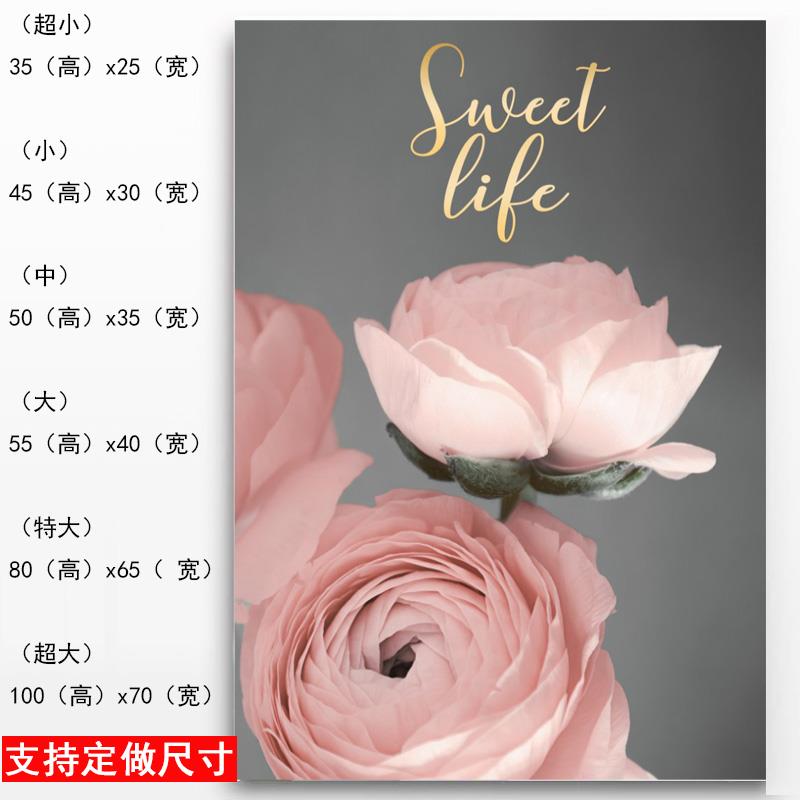 欧式花卉墙贴消防栓贴纸竖遮挡装饰画防水自粘贴纸配电箱贴sf73