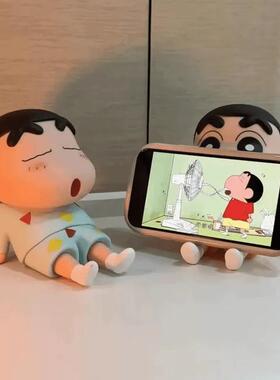 手机支架懒人手机座创意卡通手办模型公仔潮玩礼物可爱桌面小摆件