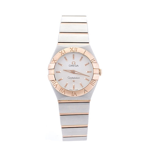 [9.8新]欧米茄星座系列123.20.24.60.02.001石英女士手表二手正品