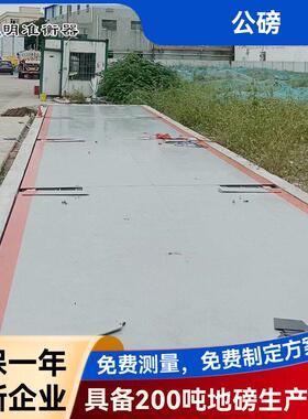 20-100吨电子地磅智能汽车衡0t60吨100t地磅称重矿山码头地磅