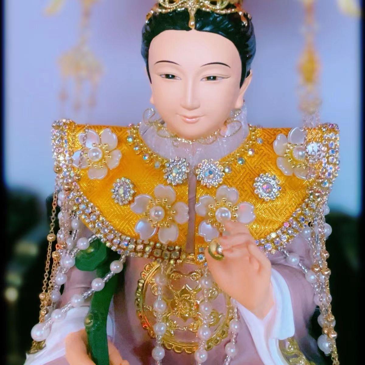 新款上市男女款佛像神像披肩披风云肩仙家霞披可多色镶钻珍珠定制
