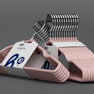 家用成人衣架加厚加长衣服防滑学生宿舍粗撑子衣挂