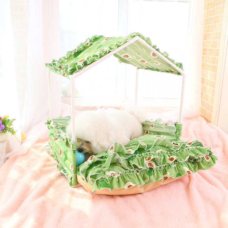 可窝宠物窝美拆洗小房子小型犬博狗窝猫迪帐篷泰宠物床宠物创意