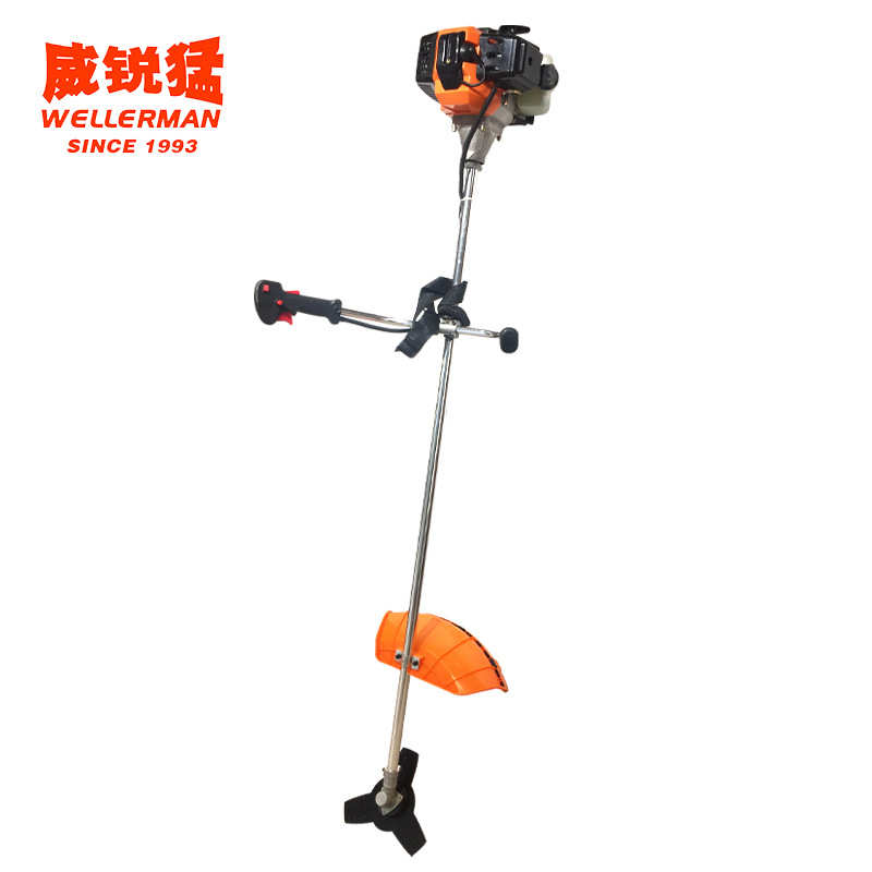 机大功率-除草机便携背负式灌40家用式二冲程割草机挂割侧打草机5