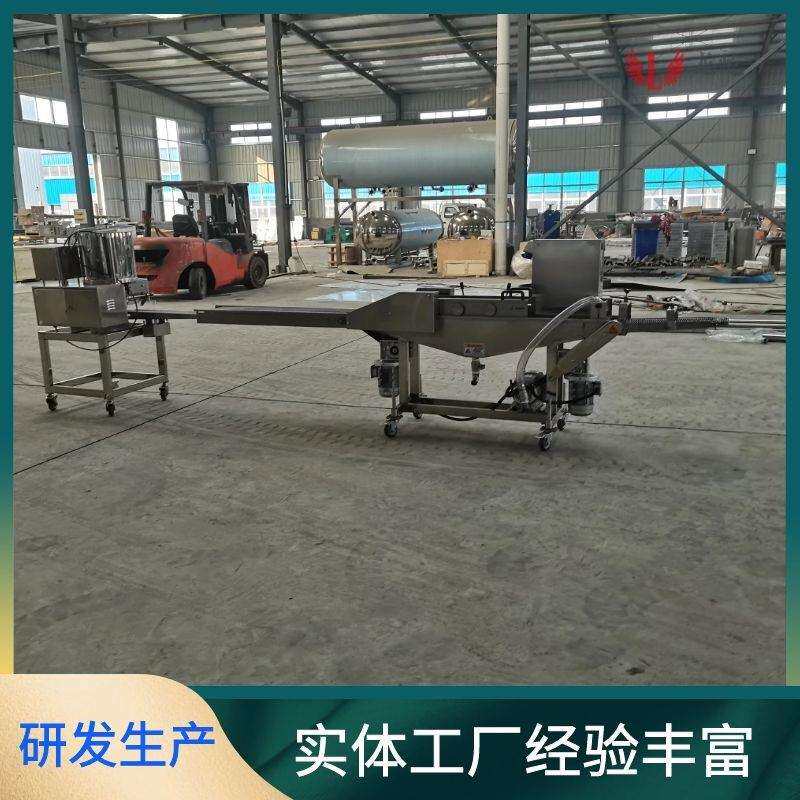 饼干裹糖稀设备饼干裹燕麦机饼干上屑机隧道式上浆上糠整套设备