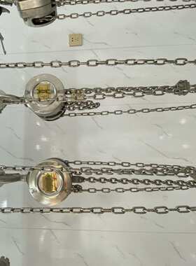 恒鹰304不锈钢倒链手拉葫芦HSS-A型1/2/3/5吨防腐蚀手动小型吊机