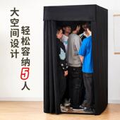 j试间落地移动更衣室商场临时服装 衣换衣596间可折 易店s简便携y式