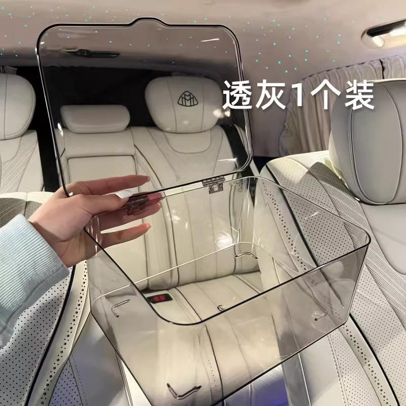 透明面膜盒翻盖收纳盒家用网红化妆品防尘收纳盒大容量带盖