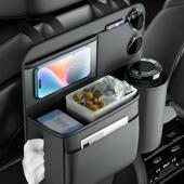 车车载收纳袋汽座椅后背储物挂袋车内纸车巾盒椅车背置物架汽990