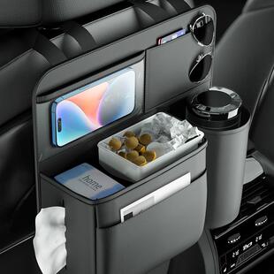 车收纳袋汽车座椅后背储物袋车内纸巾盒椅背置挂物载246架车汽车