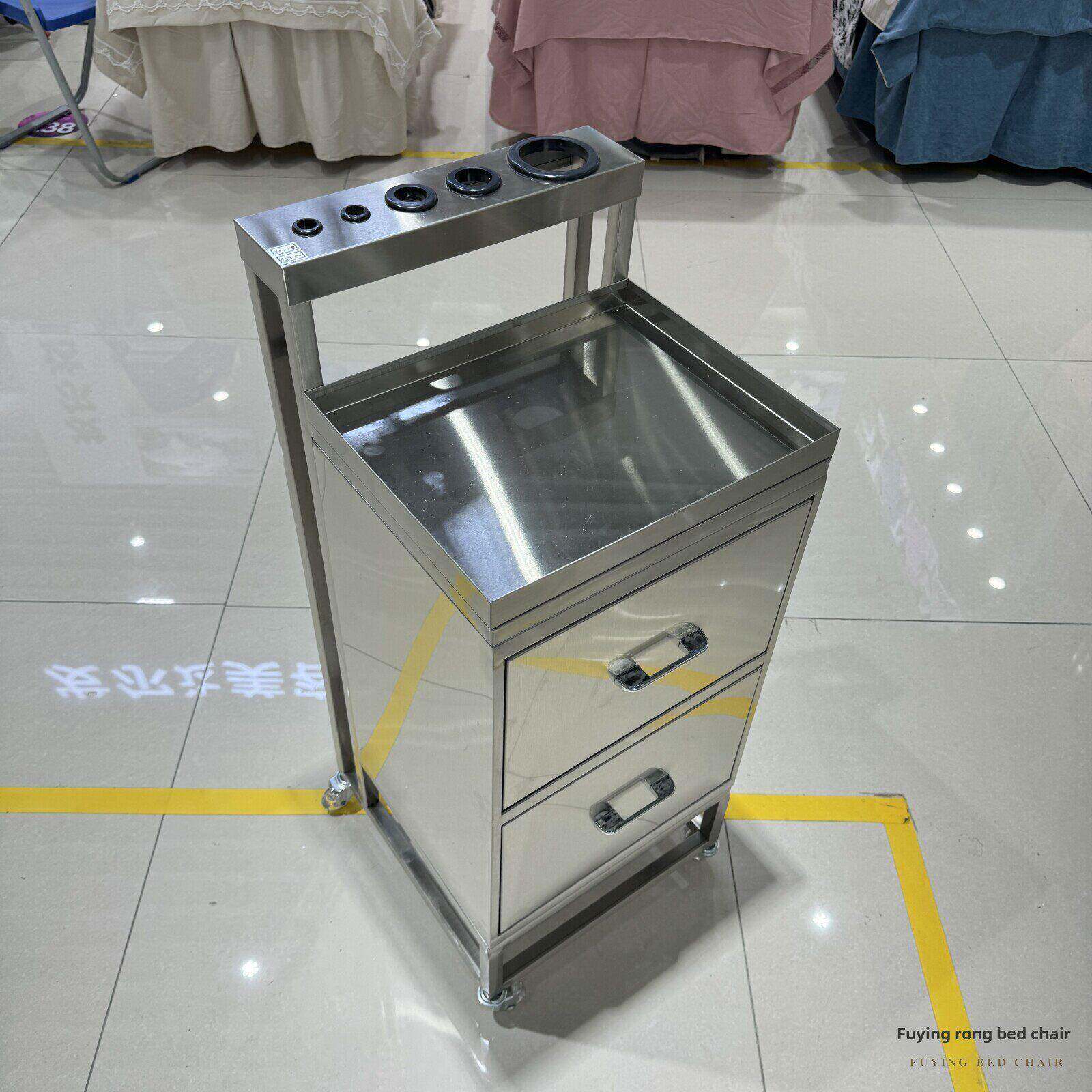 理发店不锈钢工具车美发沙龙工具柜美发沙龙专用多功能储物架理发