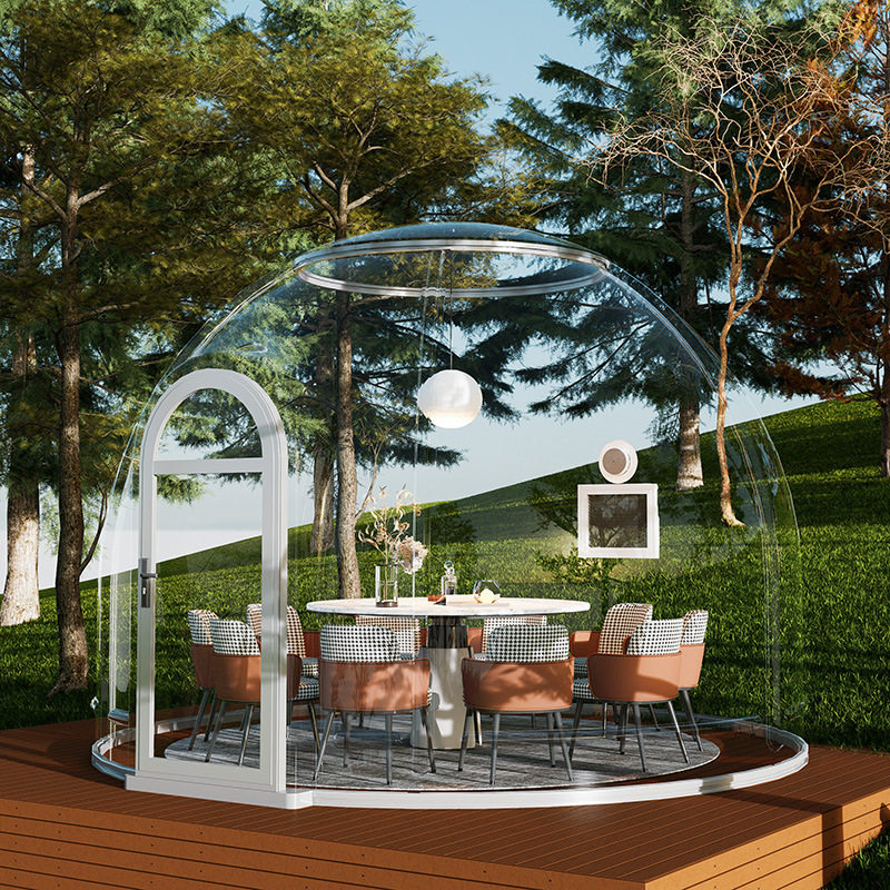 源头民宿遮厂风挡家形雨pc星空房别墅户外餐厅泡泡屋露营球ybb350