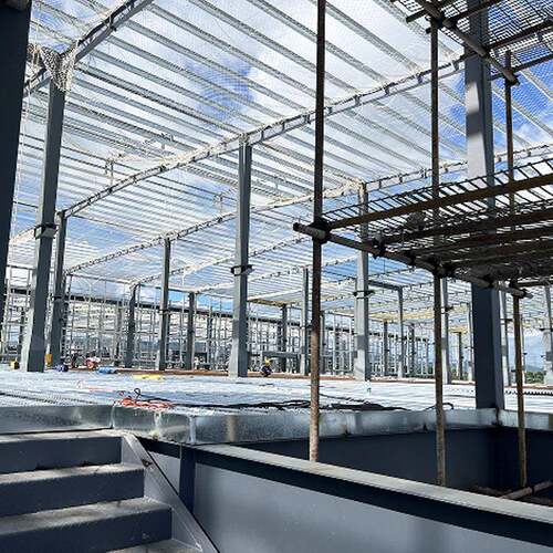 钢办结构仓库钢架作厂房大跨A123度钢构公楼制装配式钢架结施构工