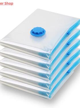 Convenient Vacuum Bag Storage Home Organizer Transparent Clo