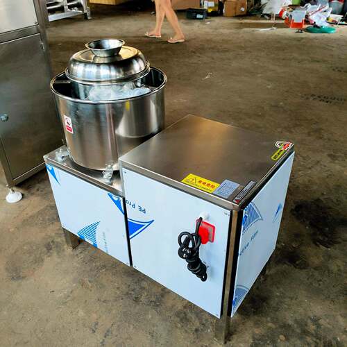 虾泥高速打浆机 小型鱼糜斩拌机 丸子成型机 现货肉丸打浆机