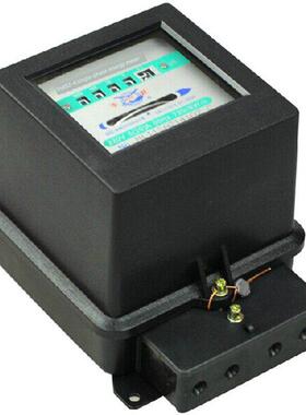 上海北越单摄像头机械表覆古家用老式电表dd864 -4单相电表220V出