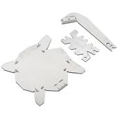 3件套 角规量角尺角度样板车刀量规钻头顶角规不锈钢