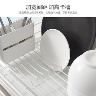厨房碗架沥水架滤水篮置物架碗碟筷子餐具碗筷盘子收纳架家用 日式