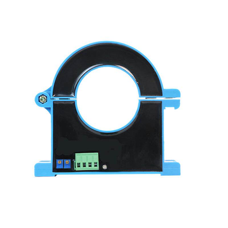 开合/开口式交/直流霍尔电流变送器传感器互感器0-100A输出4-20mA