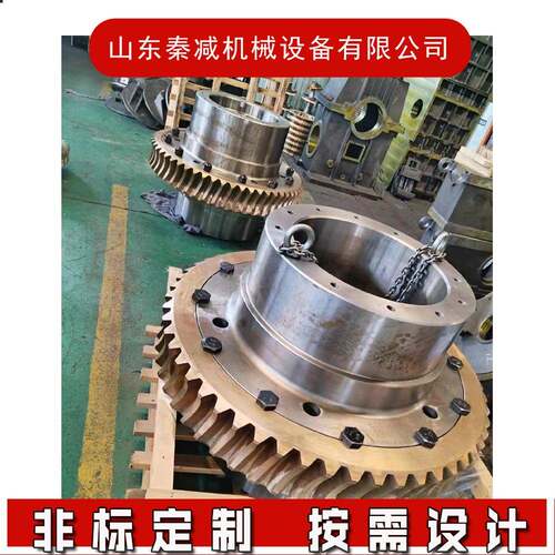 WHC平面非标二次包络减速机精密蜗轮蜗杆大扭矩减速器厂家直销