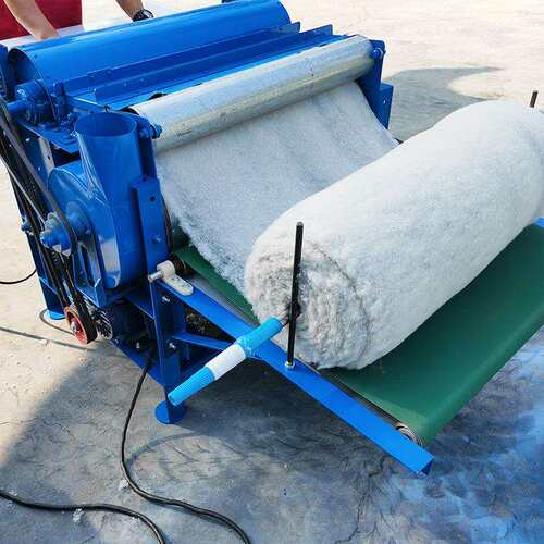 一次成型全自动弹花机新型吸尘精密弹花机棉被制作设备梳理机