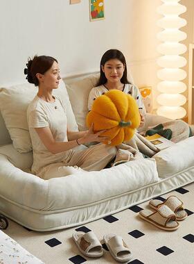 懒米人沙发人类狗窝沙发可叠单人双GJR人卧折室两床用网红榻榻小