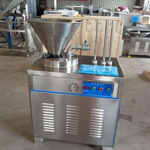 大型全动灌肠机食厂灌广式肠SID机品器  工业用成套热狗肠加工设